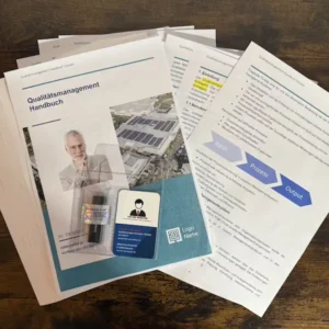 ISO 9001 Vorlagen Komplettpaket, Download QM-System