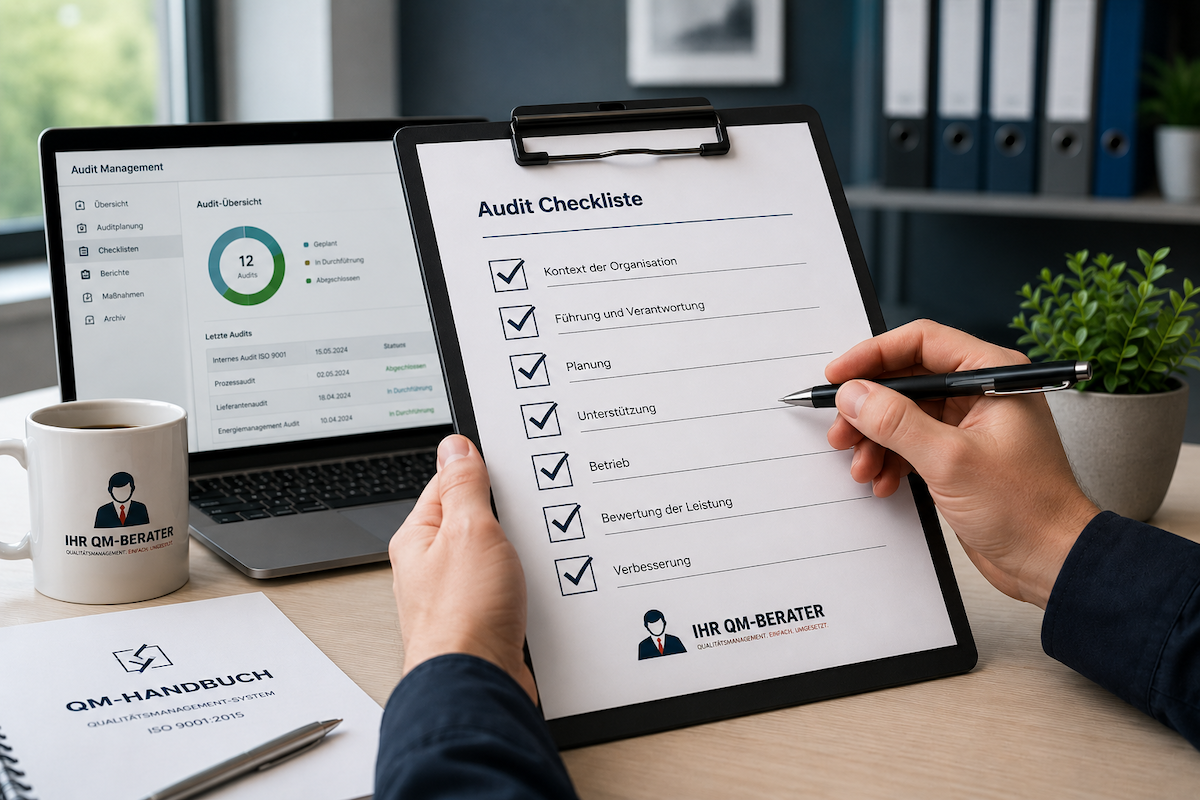 Audit-Checklisten und Prüfvorlagen für Qualitätsmanagement und Energiemanagement
