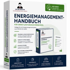 Produktbild Energiemanagement-Handbuch für Dienstleistungsunternehmen nach DIN EN ISO 50001 mit praxisnaher EnMS-Dokumentation