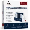 Produktbild Prozessbeschreibungen ISO 9001 Paket für Qualitätsmanagementsysteme nach DIN EN ISO 9001 mit strukturierten Prozessabläufen und QM-Dokumentation