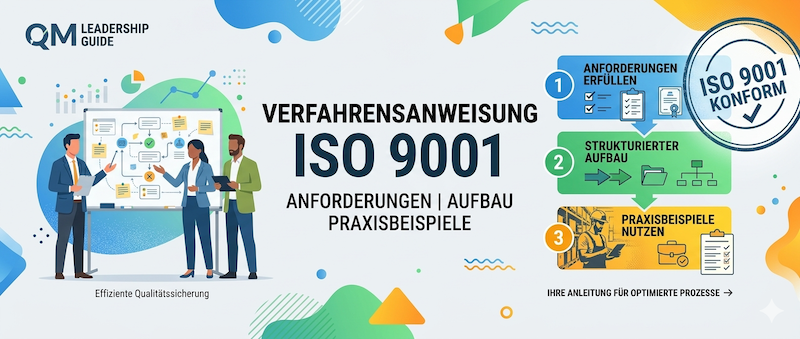 Verfahrensanweisung ISO 9001 mit Anforderungen Aufbau und Praxisbeispielen