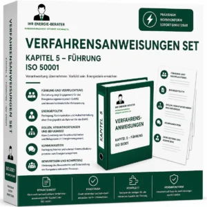 Verfahrensanweisungen Kapitel 5 Führung ISO 50001 für Energiemanagementsysteme