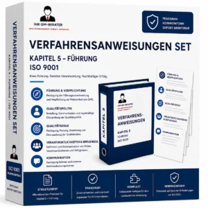Verfahrensanweisungen Führung ISO 9001 für Qualitätsmanagementsysteme