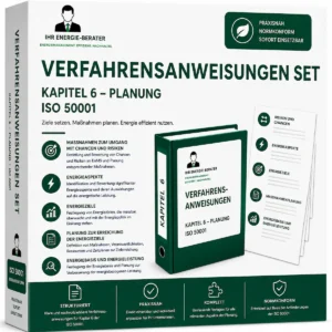Verfahrensanweisungen Set Kapitel 6 Planung ISO 50001 für Energiemanagementsysteme