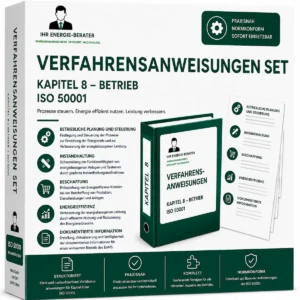 Verfahrensanweisungen Kapitel 8 Betriebliche Planung ISO 50001 für Energiemanagementsysteme
