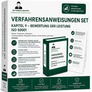 Verfahrensanweisungen Kapitel 9 Bewertung der Leistung ISO 50001 für Energiemanagementsysteme